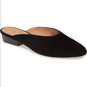 Caslon Callie Mule Black Suede Genuine Leather